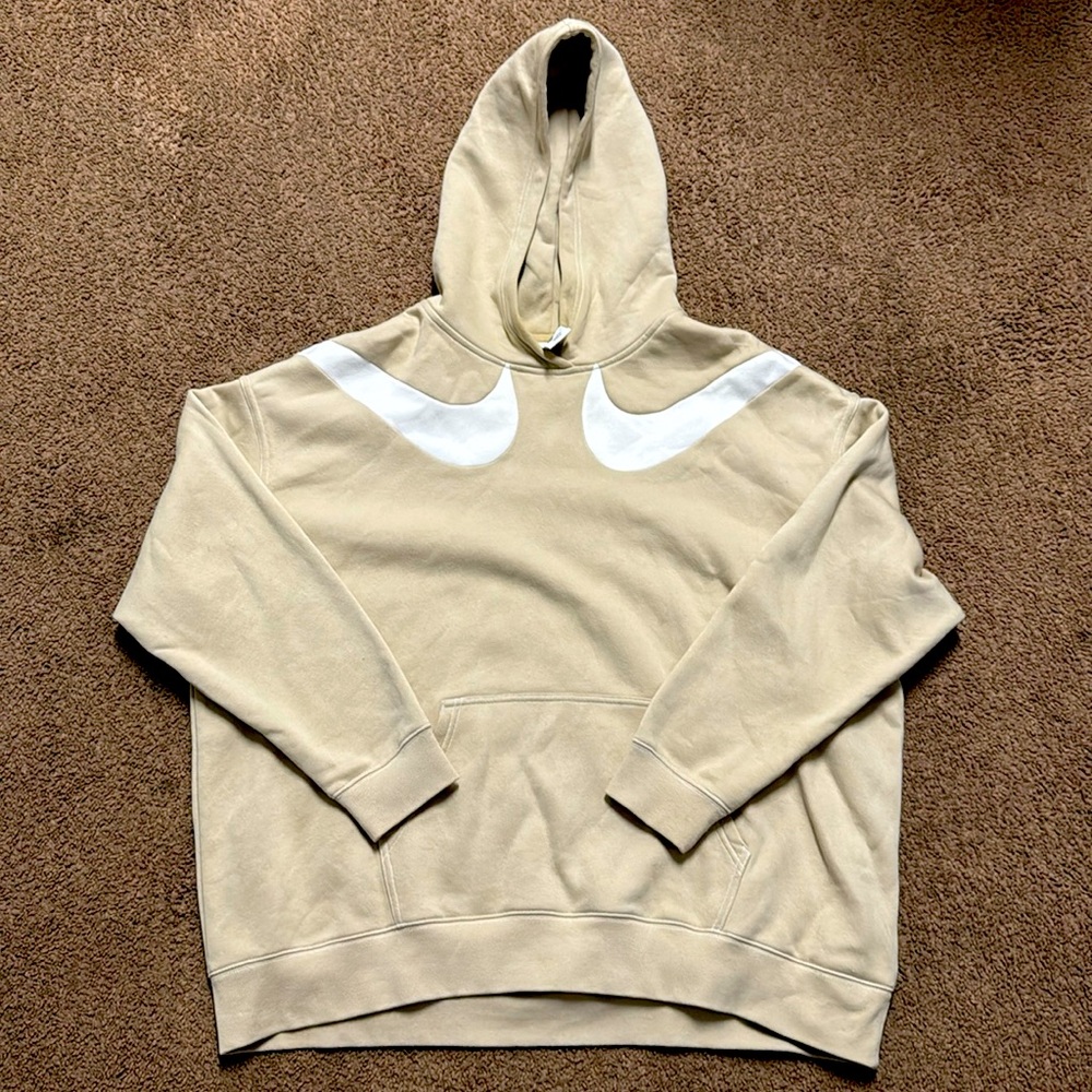 Beige Nike Hoodie